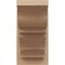 Ekena Millwork 8-in W x 14-in D x 14-in H Balboa Trad Rough Cedar Woodgrain TimberThane Outlooker, Primed Tan OUTUR080X14X14BOA04RCPR - alternate 6